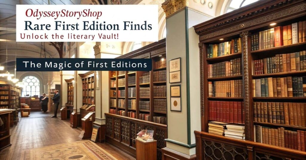 Odysseystoryshop Rare First-Edition Finds