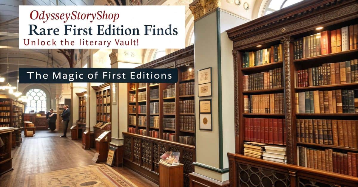 Odysseystoryshop Rare First-Edition Finds