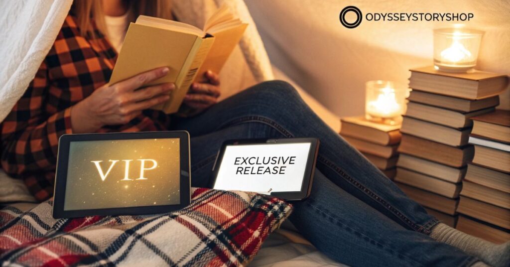 What is OdysseyStoryShop VIP Access?